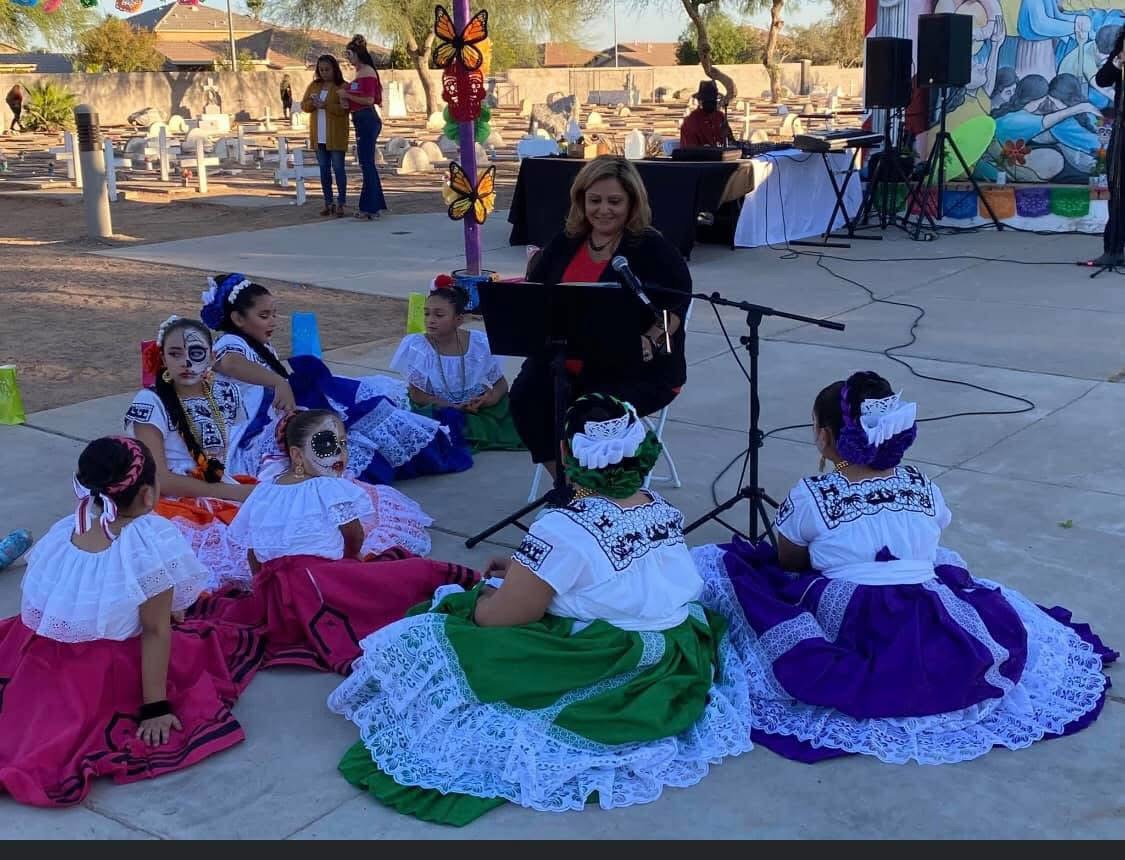 Veronica Bejarano-Malone supporting Arizona schools and education programs