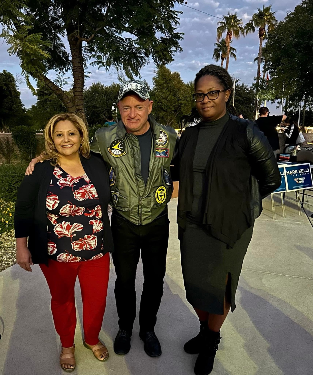 Veronica Malone participating in West Valley Arizona community outreach